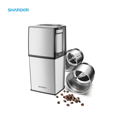 Broyeur de café rechargeable électrique d'USB, broyeur sèche-et-humide d'acier inoxydable