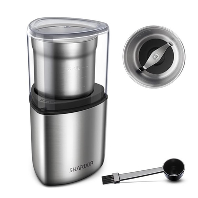 petite broyeur de café électrique d'acier inoxydable du fabricant de café 200W 120V With Removable Bowl