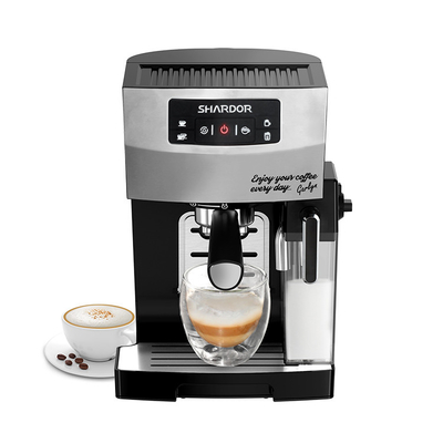 Machine de café d'ABS avec le fabricant d'expresso simple de Latte de cappuccino de café de Frother SS304 de lait