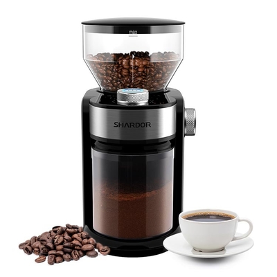Petits broyeur de café française de établissement de presse d'expresso de Burr Coffee Grinder 240g 16 plats