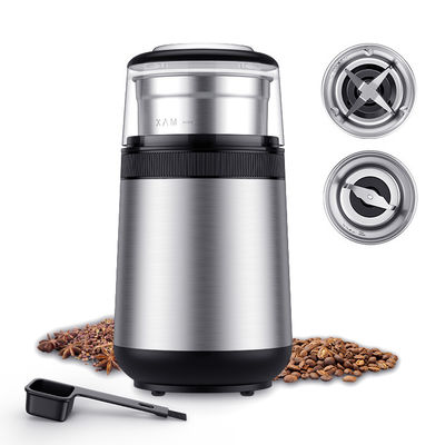 Café transparent Bean Flat Burr Espresso Grinder de tasse du fabricant de café d'expresso de couvercle SS304