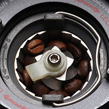 Ajustement de meulage de grossièreté d'arrangements d'EU Plug 31 faits sur commande commerciaux de broyeur de café d'expresso