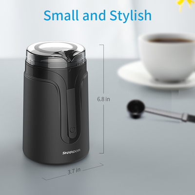 petit fabricant d'expresso 40g automatique, broyeur de café de Mini Spice Bean Matte Black
