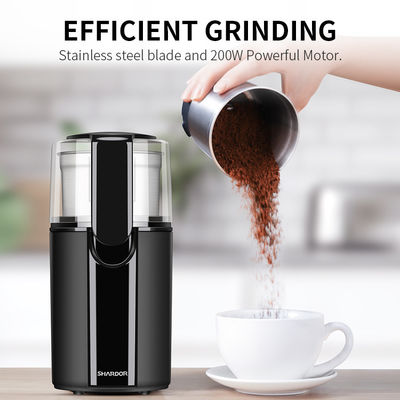 Épice faite sur commande d'écrous de haricots de Stainless Steel Blades de broyeur de café de moteur puissant noir