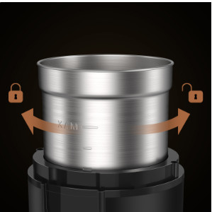 Opération facile ETL de tasse d'épice de broyeur de noir détachable de Machine Nuts Grains