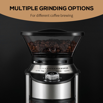 lumière de Burr Coffee Grinder With Blue LED de l'expresso 200W et sécurité