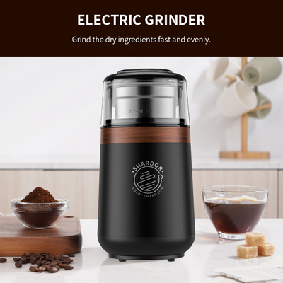 Broyeur professionnelle d'expresso d'OEM de café de la machine SS304 de tasses électriques automatiques noires de lame