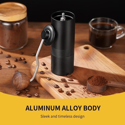 CE d'Aluminium Alloy Portable de broyeur de café de Burr Small Handheld Mini Hand