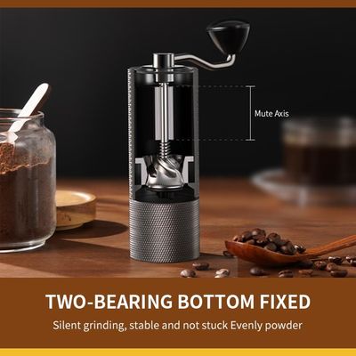 Mini Adjustable Manual Coffee Grinder, broyeur de café de main d'acier inoxydable Portable