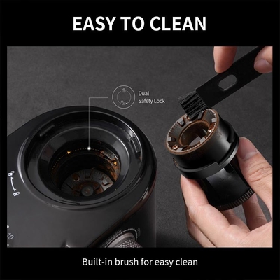 Petits broyeur de café française de établissement de presse d'expresso de Burr Coffee Grinder 240g 16 plats