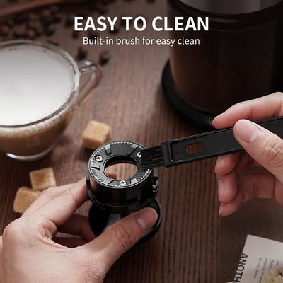 Serrure de meulage Burr Flat Silver de Safty de 12 de tasse de lame arrangements de Burr Coffee Grinder 16 électriques