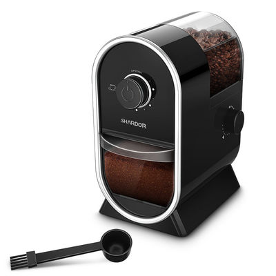 fabricant de café d'acier inoxydable Burr Hand Grinder Nespresso Household de bouton de la commande 240g
