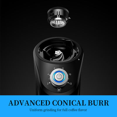12 tasses de Burr Coffee Grinder 14 coniques de professionnel de meulage d'arrangement