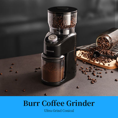 12 tasses de Burr Coffee Grinder 14 coniques de professionnel de meulage d'arrangement