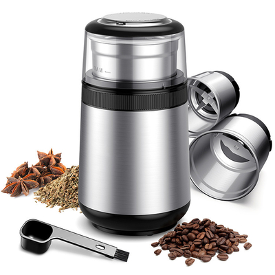 2 tasses démontables de café de fonction multi Bean Grinder électrique réglable du fabricant 200W
