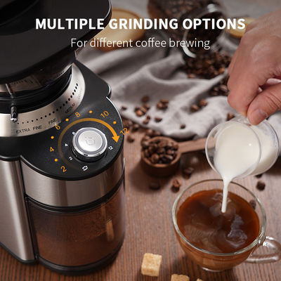 ABS conique professionnel de Burr Coffee Grinder de capacité élevée avec l'arrangement précis du morcellement 19