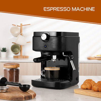 15 Italien de Latte de cappuccino d'expresso de réservoir d'eau de la baguette magique 0.9L de Frother de vapeur de lait de pompe de barre