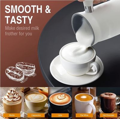 Fabricant électrique ergonomique de mousse de lait de grande capacité de conception de batteur de Frother de lait de l'expresso 150ML