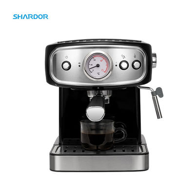 l'indicateur de pression à piles démontable de machine du café 1.25L traient la machine de vapeur de Frother