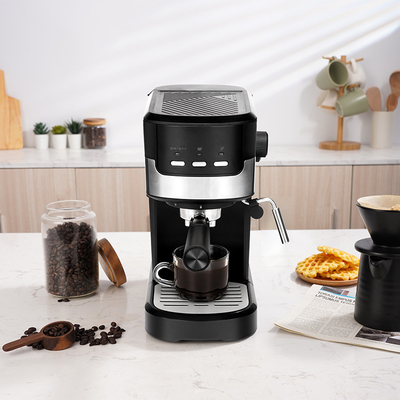 Réservoir d'eau transparent détachable tiré de la barre 1.25L 15 de la machine 2 multi universels de café de cosse