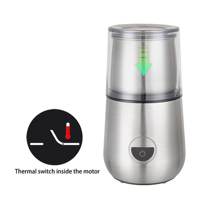 la broyeur de café faite sur commande de 50g 100g, Removeable des broyeurs de 2 tasses traient Frother