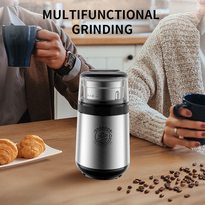 machine fonctionnelle multi SS304 Burr Grinder Coffee Maker démontable du café 150W