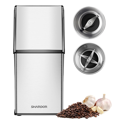 Petite UL électrique Mini Electric Coffee Maker de Bean Grinder ETL de café d'ODM 2 tasses de Removeable