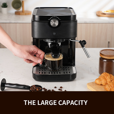 Fabricant de café italien multifonctionnel de Digital de rôtissoire d'expresso de la machine 0.9L du café SS304