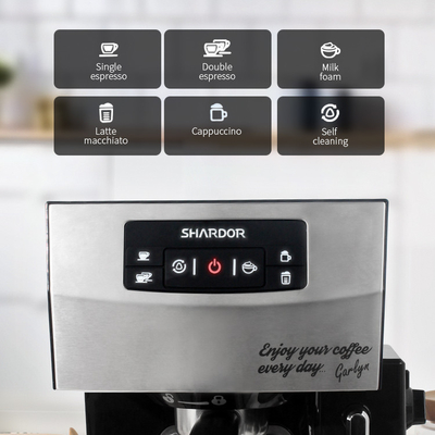 Machines d'expresso multifonctionnelles de café de cappuccino de l'One Touch 1450W de machine de café d'ODM d'OEM