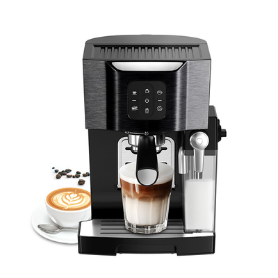 Machine de café d'expresso avec l'acier inoxydable de réservoir de Frother de lait