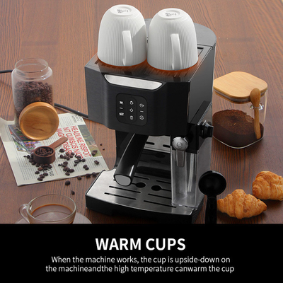 Machine de café d'expresso avec l'acier inoxydable de réservoir de Frother de lait