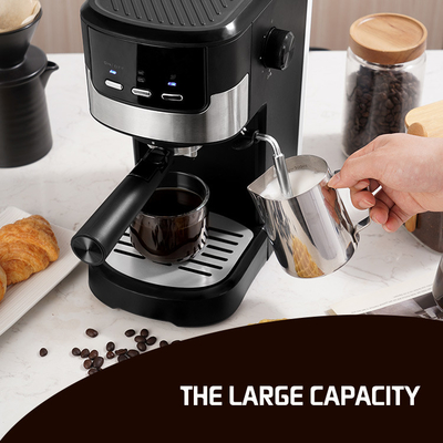 Machine complètement automatique automatique de cappuccino de la machine 1250ml d'égouttement de café de contrôle de NTC