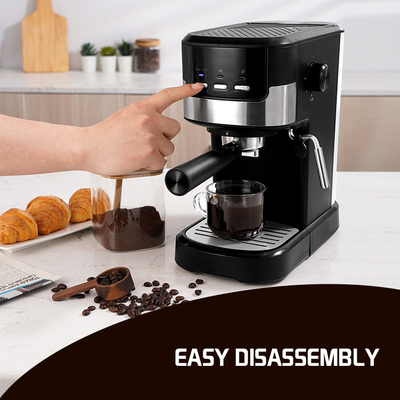Machine complètement automatique automatique de cappuccino de la machine 1250ml d'égouttement de café de contrôle de NTC