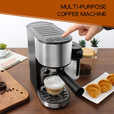 Acier inoxydable d'expresso de café d'ABS multifonctionnel professionnel de machine avec du lait Frother
