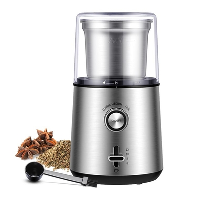 Broyeur de café faite sur commande portative automatique Electric Stainless Steel 180W