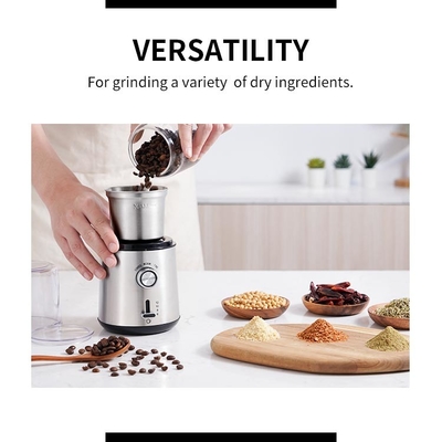 Broyeur de café faite sur commande portative automatique Electric Stainless Steel 180W