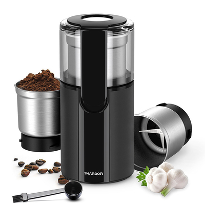 Broyeur électrique Machine Multiple Settings Burr Mill Coffee Grinder With d'épice 2 tasses