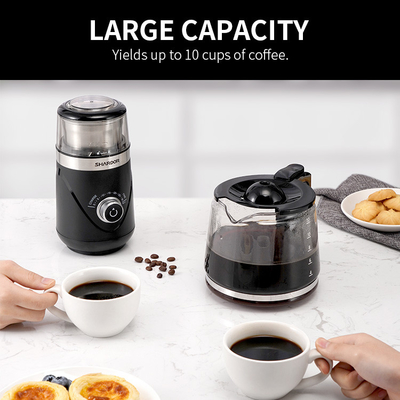 Fabricant d'expresso électrique portatif automatique de la capacité CG638B de Bean Grinder 70g de café d'ABS