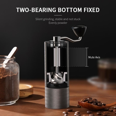 Broyeur de café manuelle de culture de café Stainless Steel Conical Burr Mini