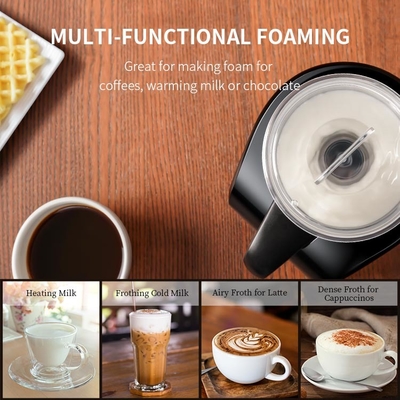 Lait blanc Frother 200W 4 d'expresso dans 1, fabricant électrique automatique de mousse de café