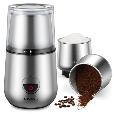 2 dans 1 broyeur de café faite sur commande And Milk Frother 2 en 1 lait froid semi automatique